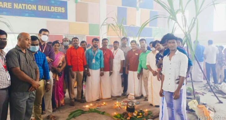 Department of Mechanical Engineering- Pongal Celebrations on 13.01.2021